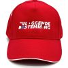 Cap deluxe Rood - logo Vloggende Bestemming - Afbeelding 3