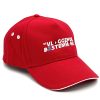 Cap deluxe Rood - logo Vloggende Bestemming